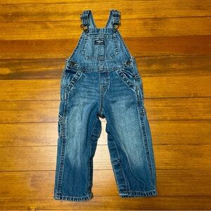 OshKosh B'gosh Blue Denim Kids Overalls Size 24 Months